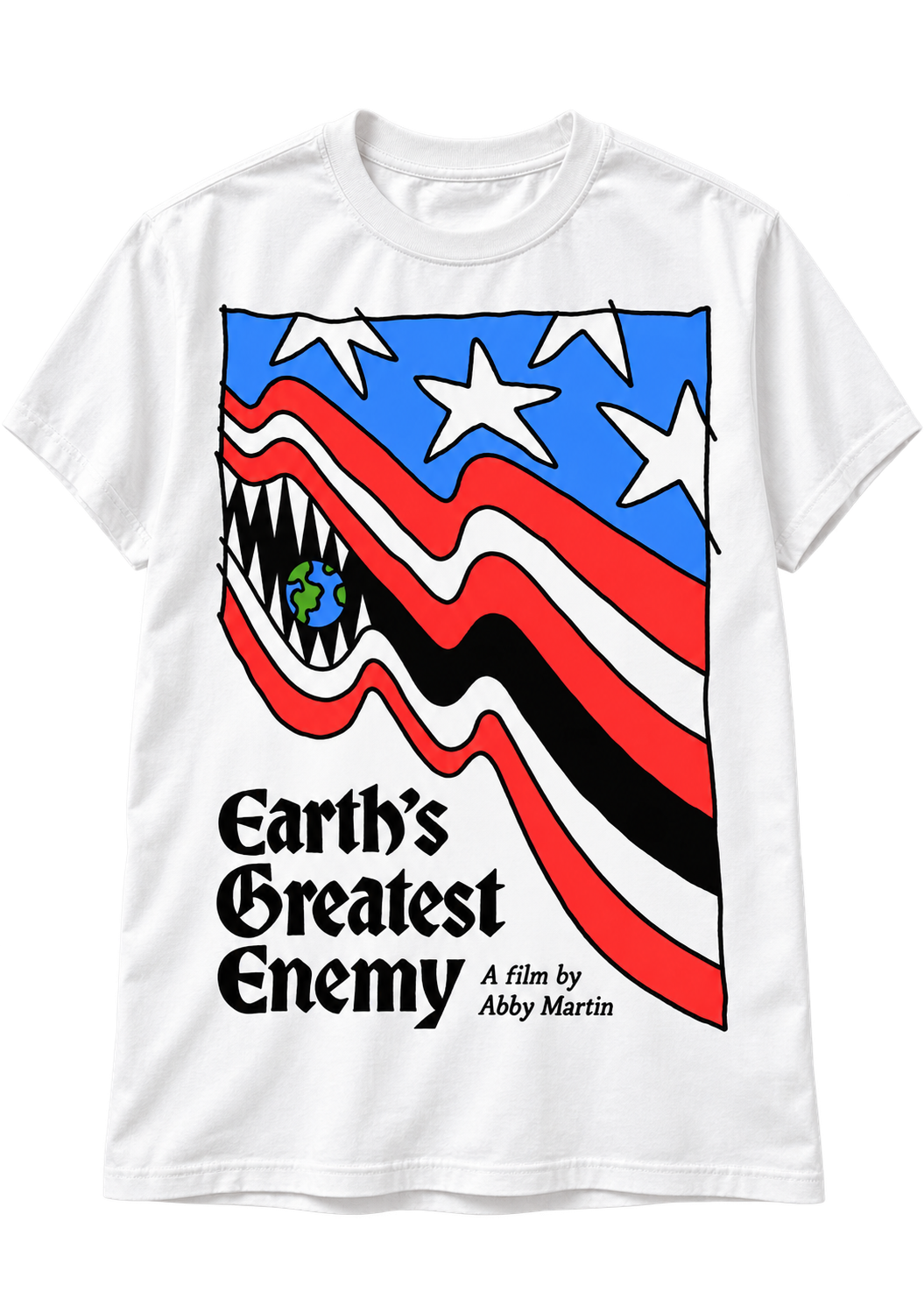 Earth's Greatest Enemy Flag Tee